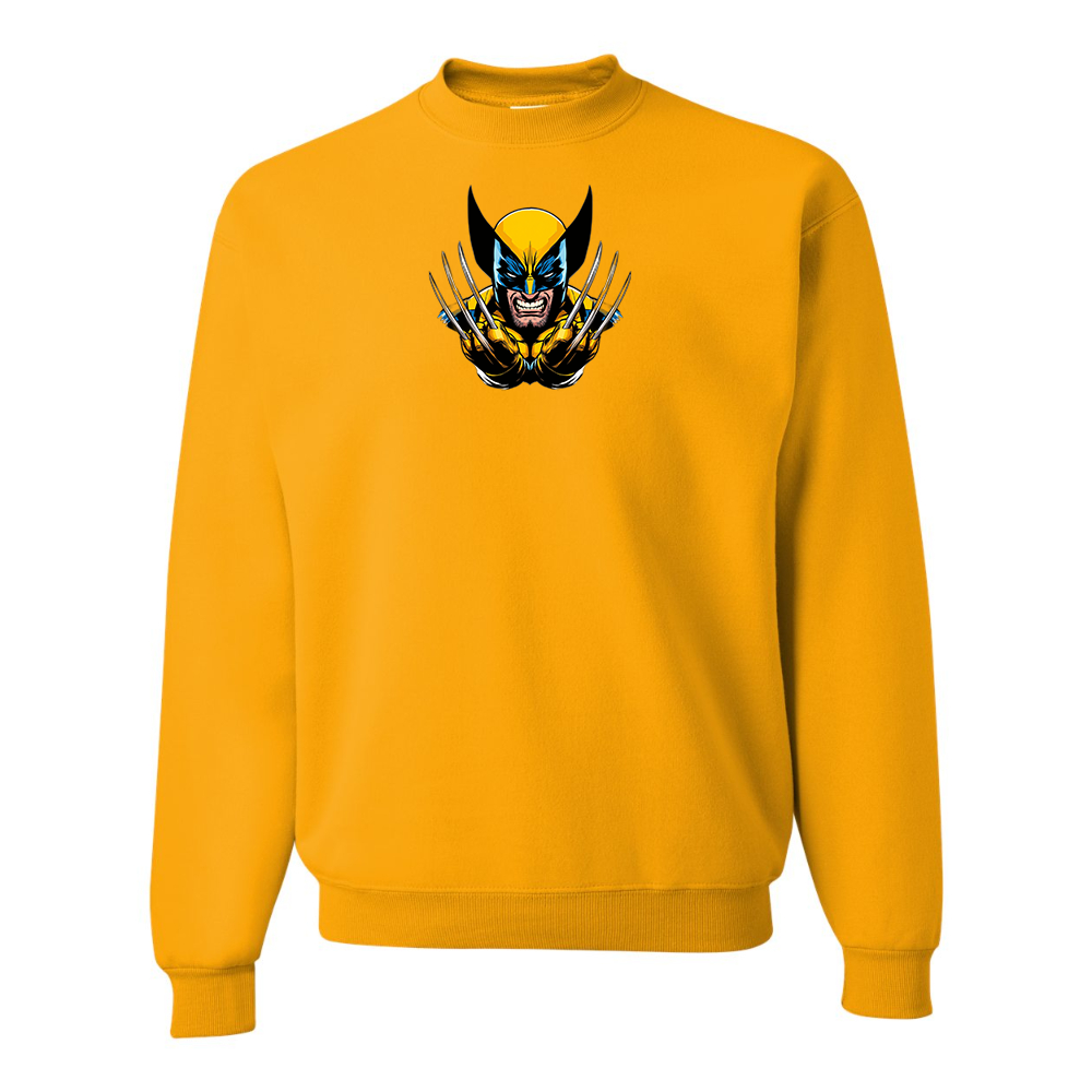 Men's Wolverine 2025 Art    JERZEES NuBlend Crewneck Sweatshirt